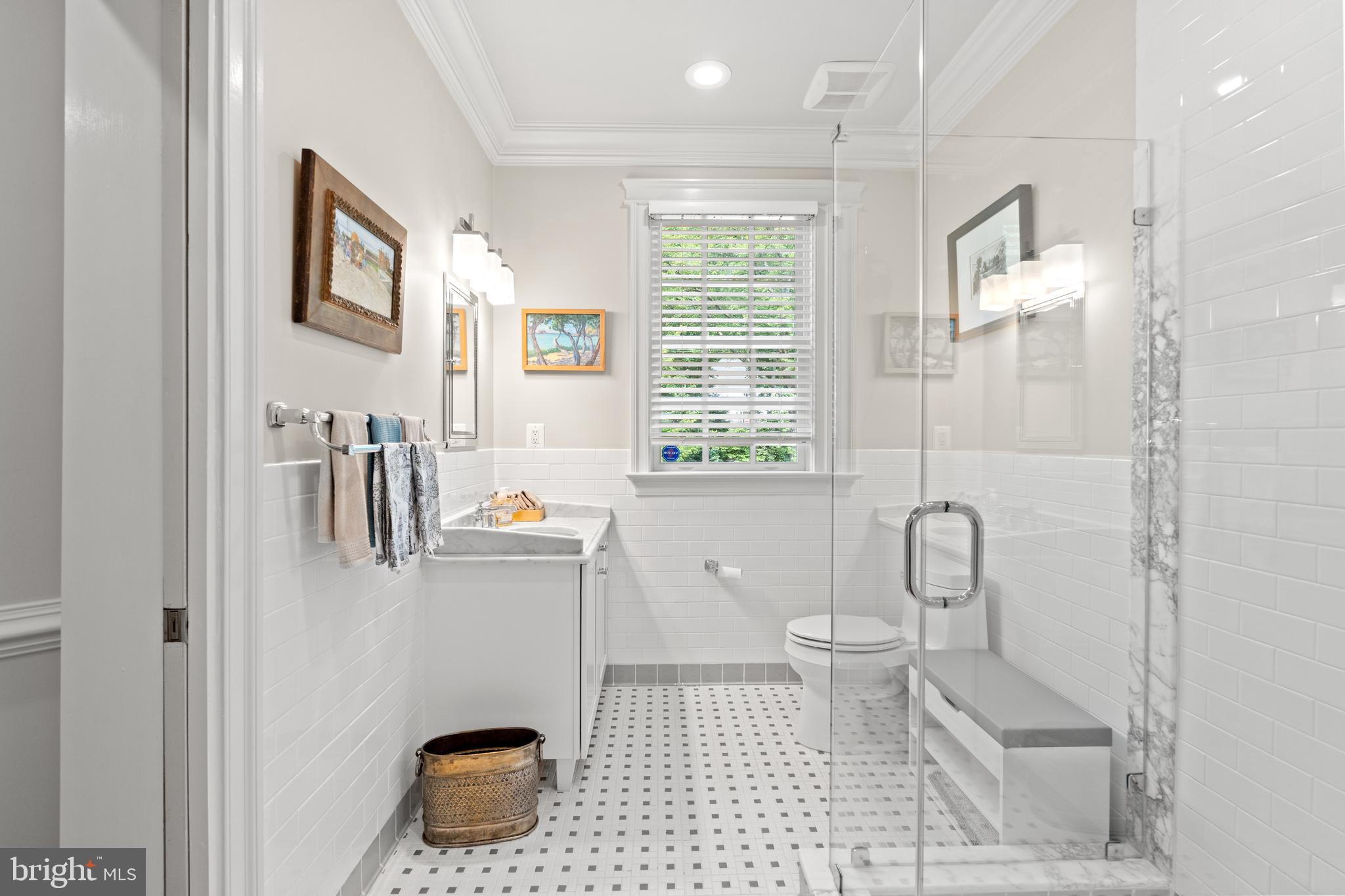 3107 Russell Road Alexandria, VA 22305 - Photo 33 of 90 En Suite Bath for Primary Suite # 2