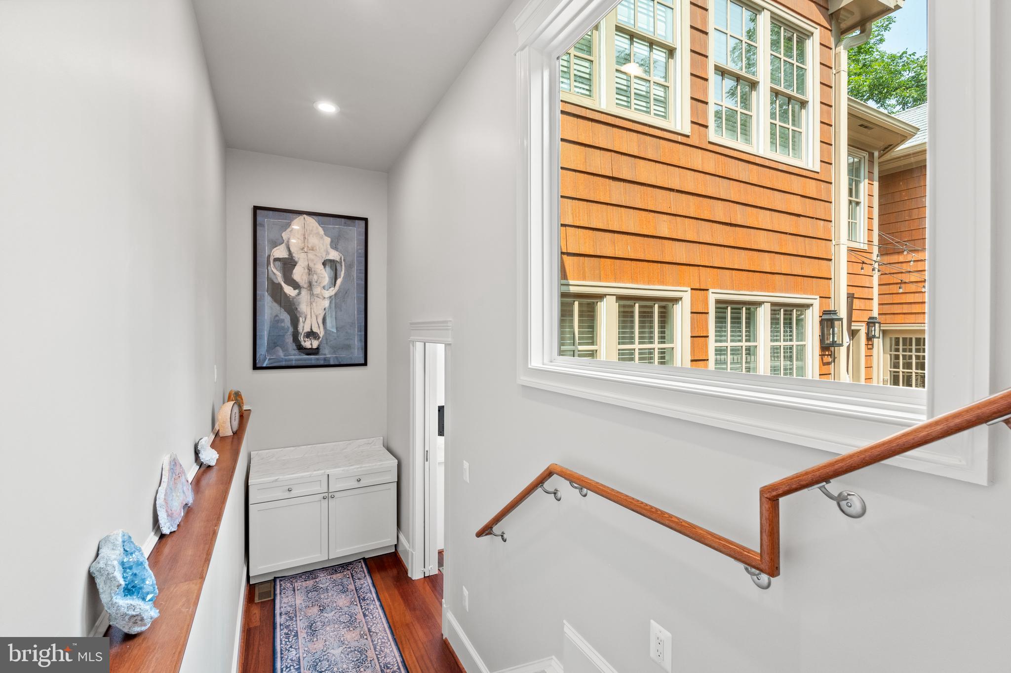 3107 Russell Road Alexandria, VA 22305 - Photo 35 of 90 Stairs to connecting garage