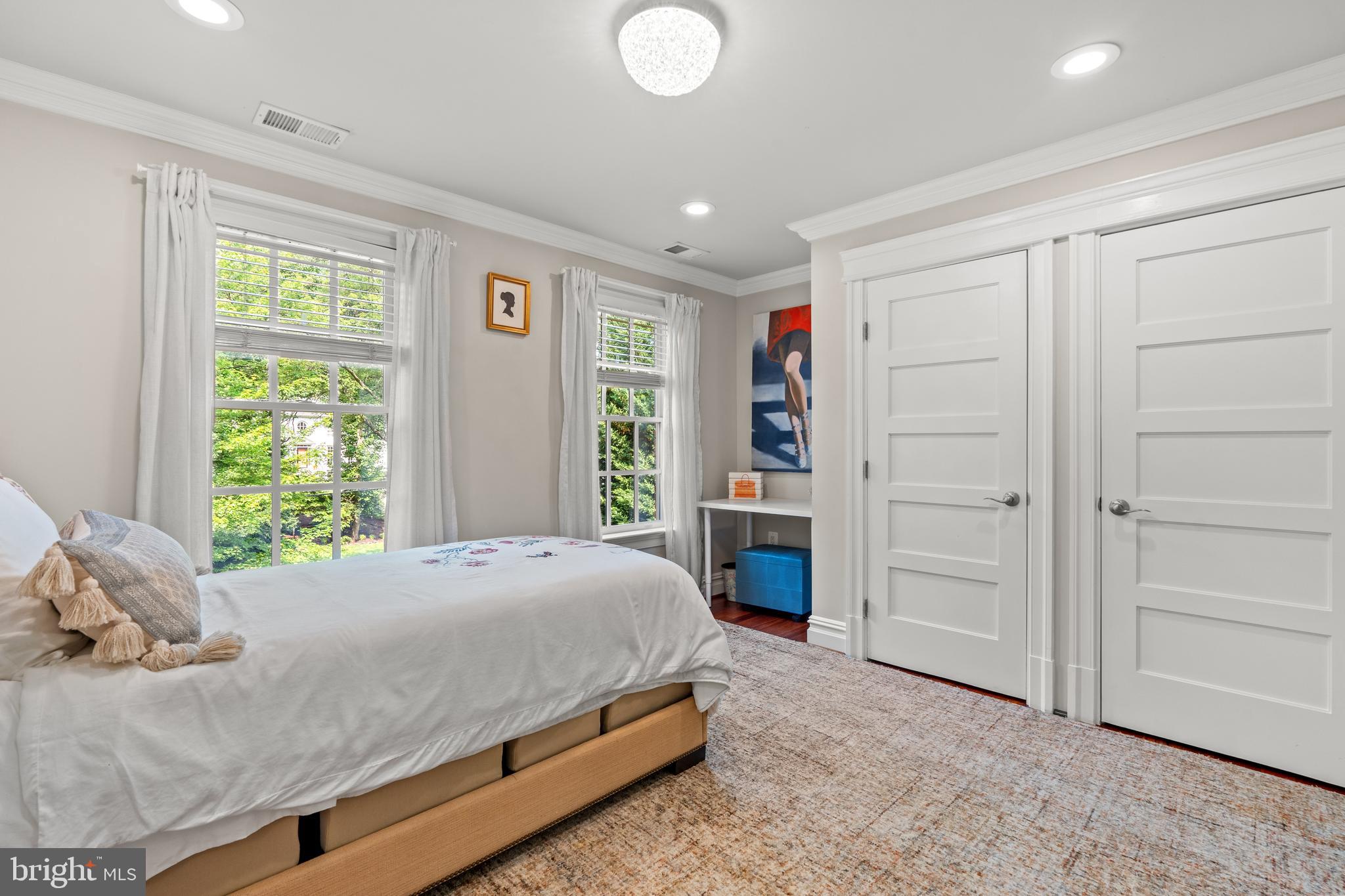 3107 Russell Road Alexandria, VA 22305 - Photo 54 of 90 Bedroom#3 with custom closet