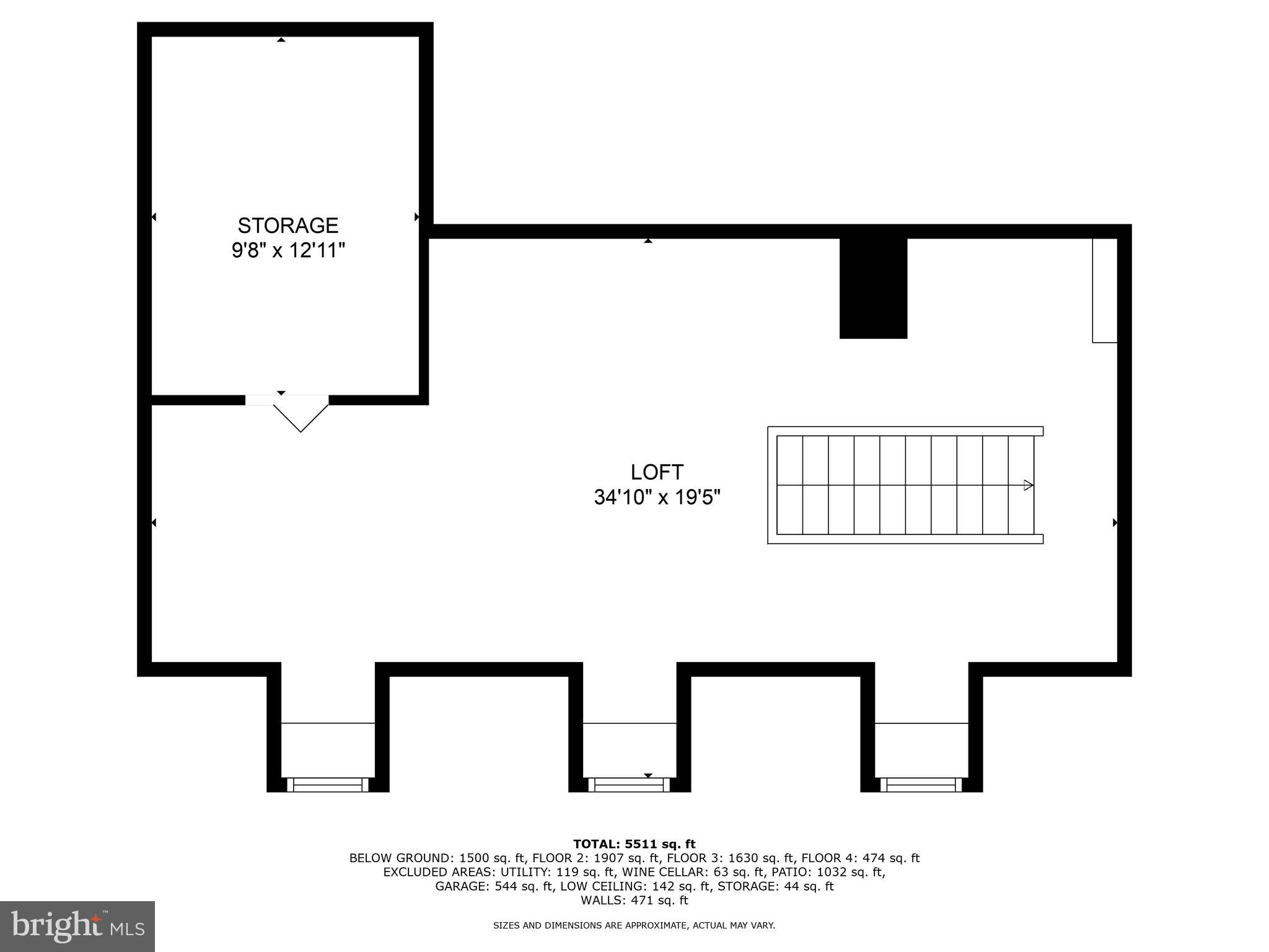 3107 Russell Road Alexandria, VA 22305 - Photo 59 of 90 Loft Level