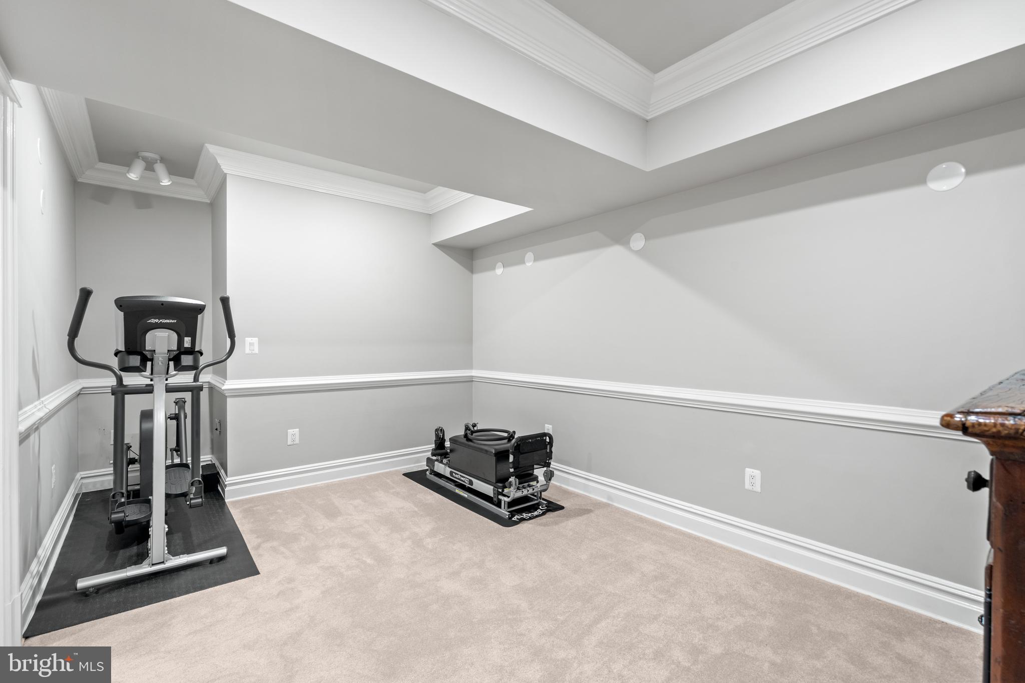 3107 Russell Road Alexandria, VA 22305 - Photo 80 of 90 Gym/ Screening Room/ Flex Space