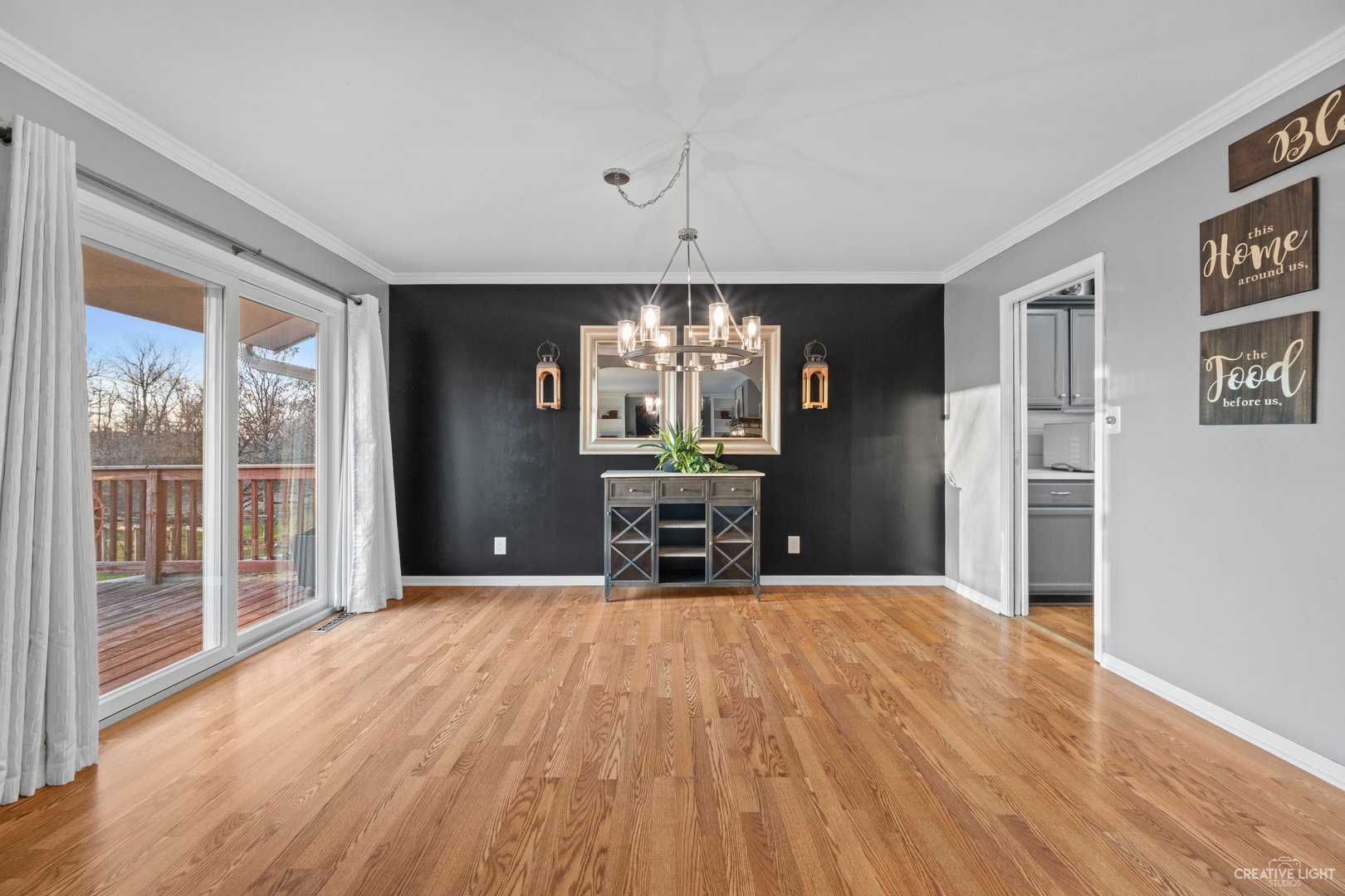 4S064 Thornapple Tree Road Sugar Grove, IL 60554 - Photo 11 of 39 a large room with chandelier fan and windows
