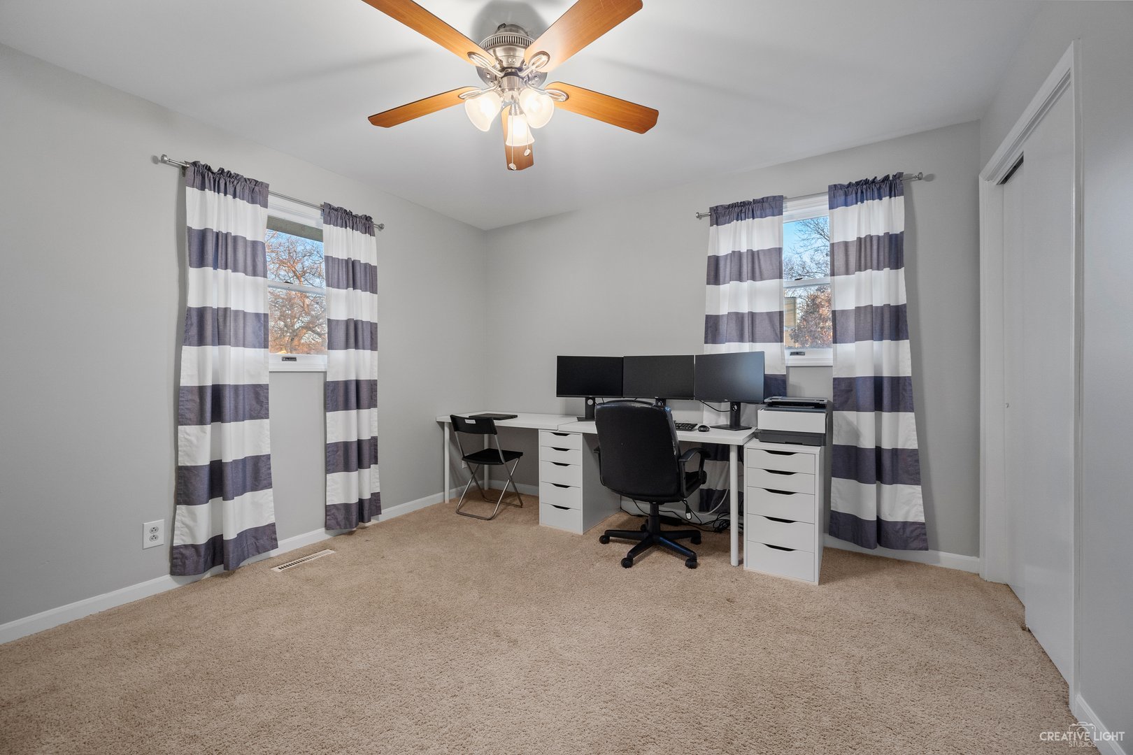 4S064 Thornapple Tree Road Sugar Grove, IL 60554 - Photo 21 of 39 a view of a livingroom with workspace and a window