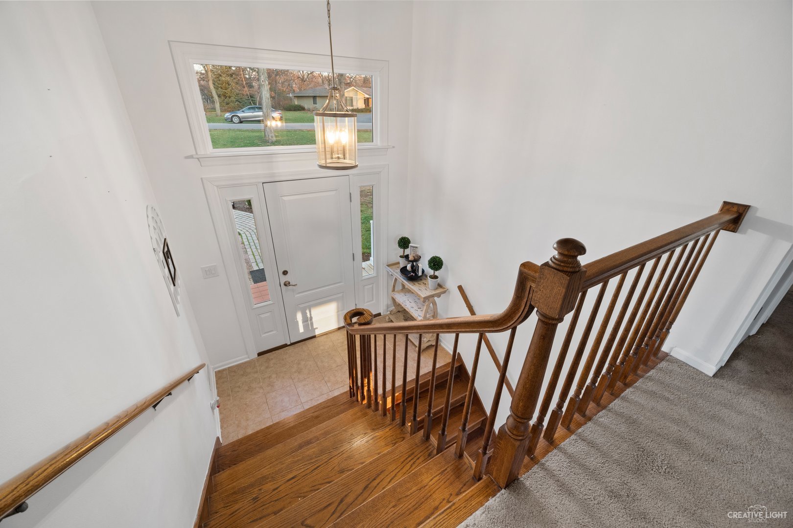 4S064 Thornapple Tree Road Sugar Grove, IL 60554 - Photo 4 of 39 a view of entryway and hall with wooden floor