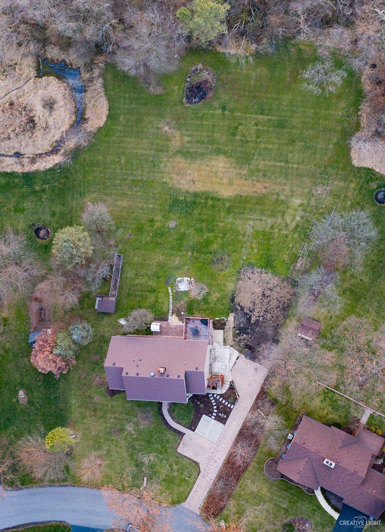 4S064 Thornapple Tree Road Sugar Grove, IL 60554 - Photo 36 of 39 an aerial view of residential house with outdoor space