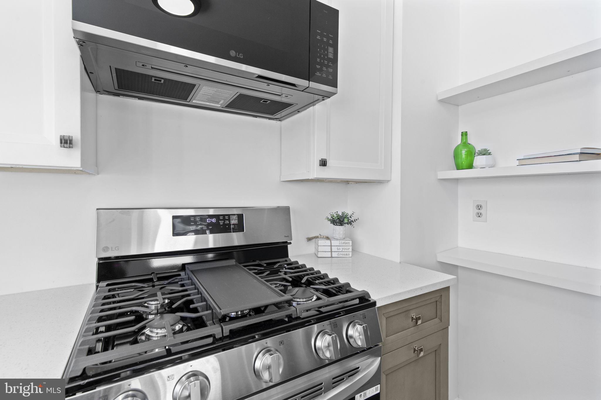 8105 Hillendale Road Baltimore, MD 21234 - Photo 12 of 39 a stove top oven sitting inside of a kitchen
