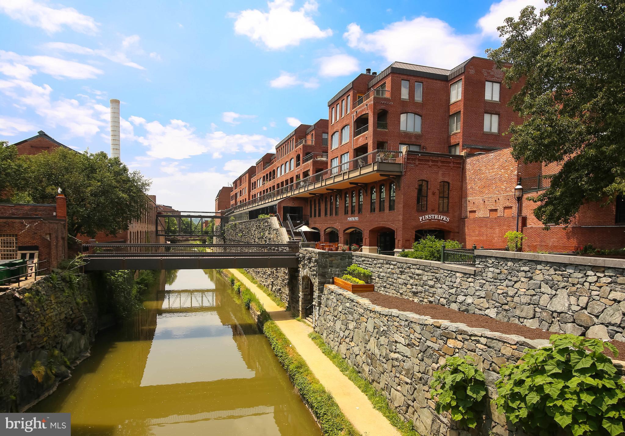 1080 Wisconsin Avenue Northwest, Unit 2001 Washington, DC 20007 - Photo 23 of 27 View of Canal next to Building