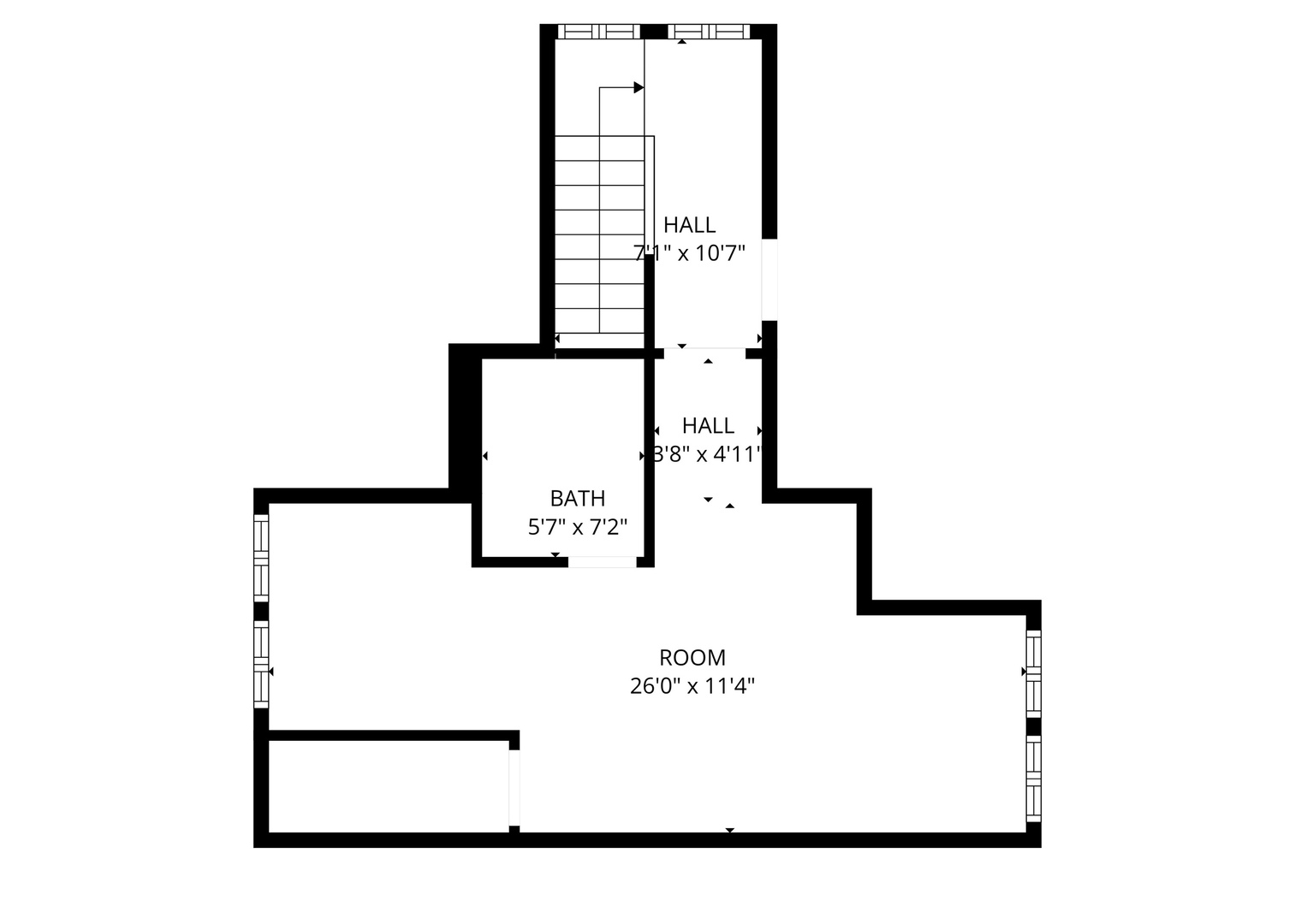 407 North Liberty Street Elgin, IL 60120 - Photo 18 of 18 a picture of a floor plan