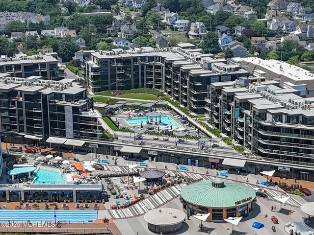 a view of a patio with swimming pool