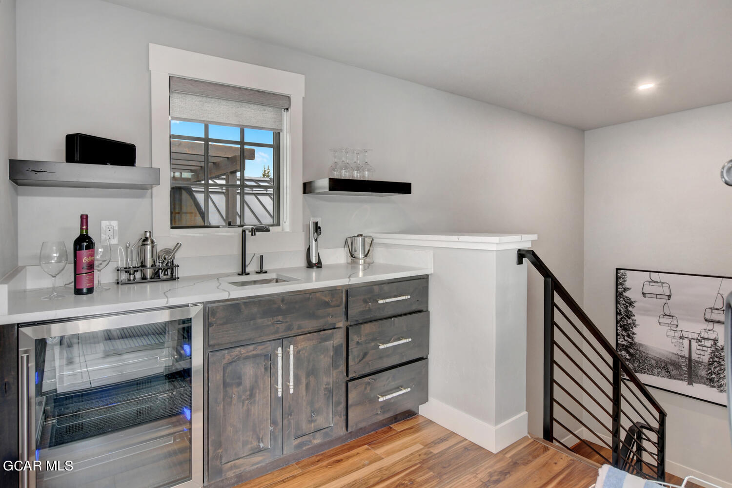 Undisclosed Address Winter Park, CO 80482 - Photo 29 of 52 a kitchen with a sink and a microwave