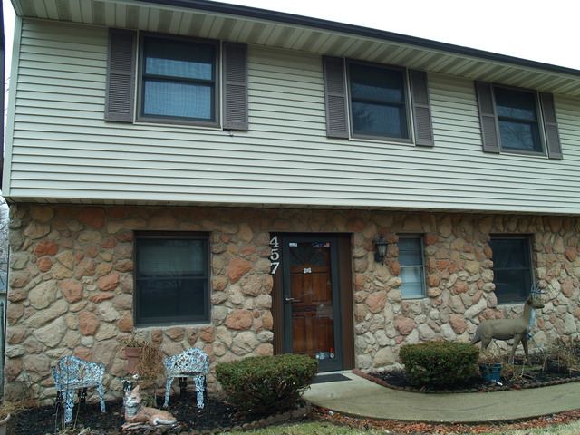 457 Rockhurst Road Bolingbrook, IL 60440 - Photo 1 of 24 a front view of a house with plants