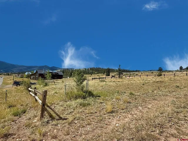 a view of a room with an ocean view