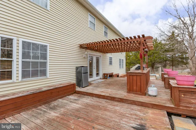 a view of a house with a patio