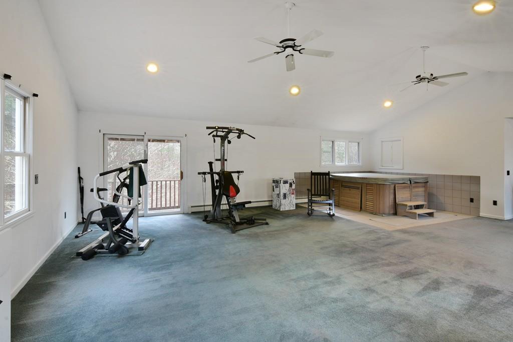 751 Fowler Road Northbridge, MA 01534 - Photo 17 of 32 a view of a room with gym equipment