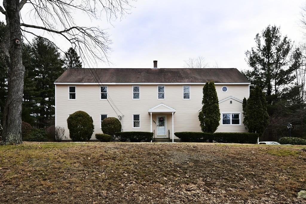 751 Fowler Road Northbridge, MA 01534 - Photo 2 of 32 a front view of a house with a yard