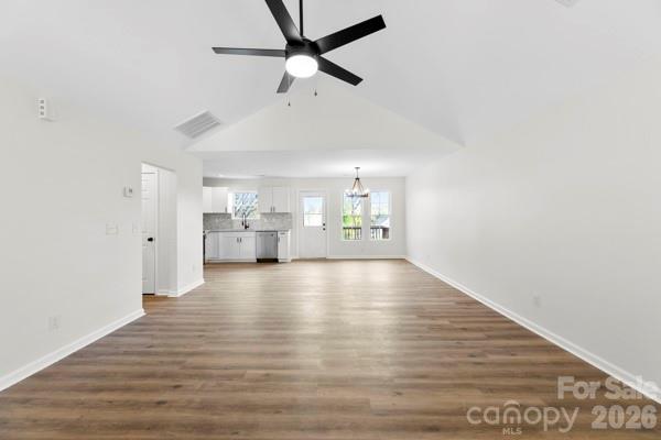 808 3rd Street Kings Mountain, NC 28086 - Photo 6 of 24 a view of empty room with wooden floor