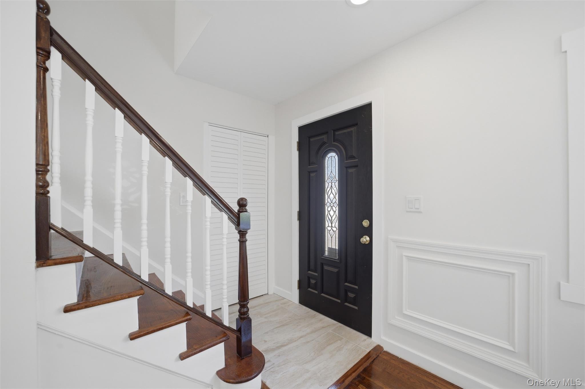 24 Fuller Road Ossining, NY 10562 - Photo 4 of 48 a view of staircase with white walls and railing