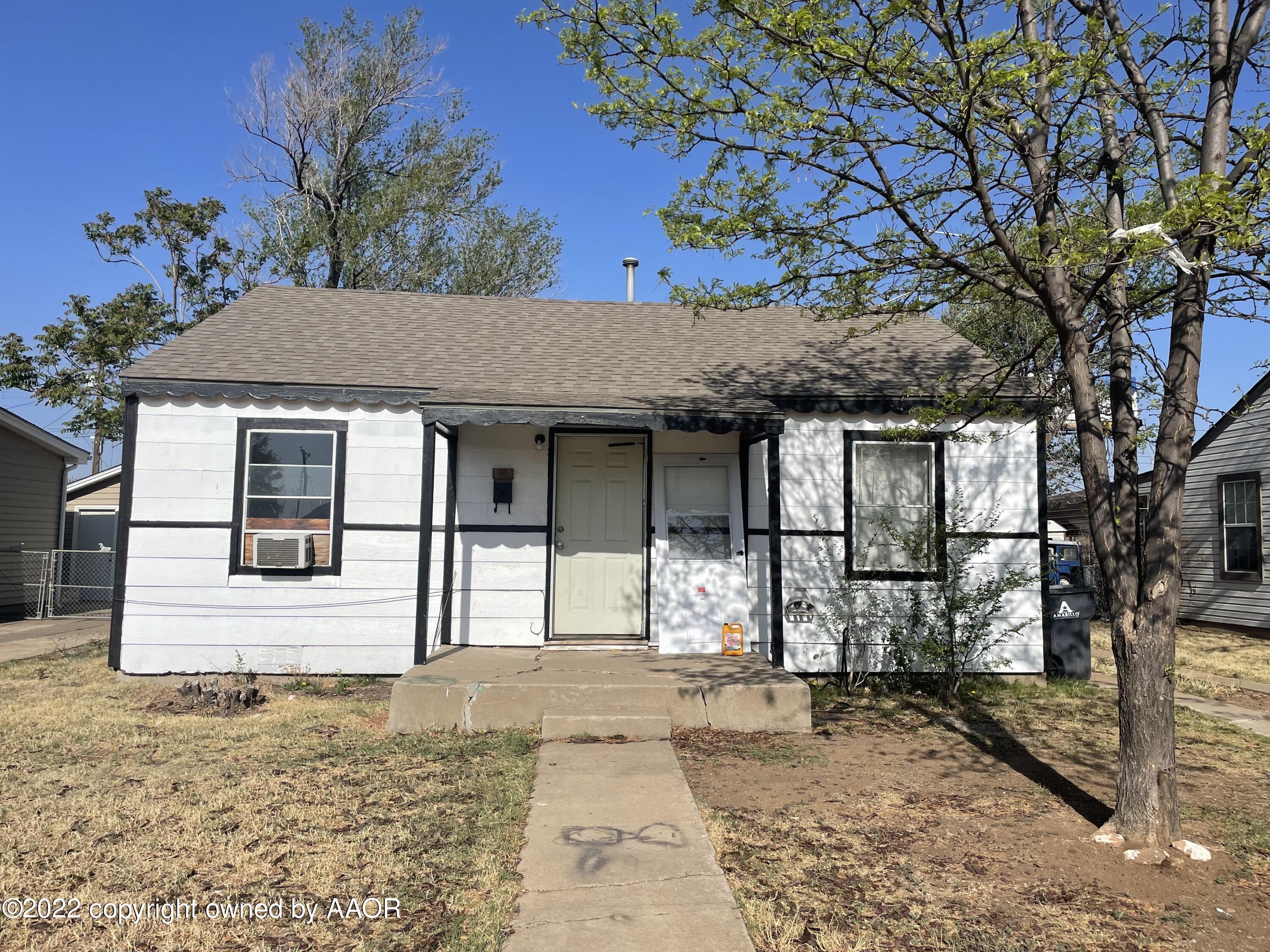 3606 South Jackson Street Amarillo, TX 79110 - Photo 1 of 1 a house with a tree in front of it