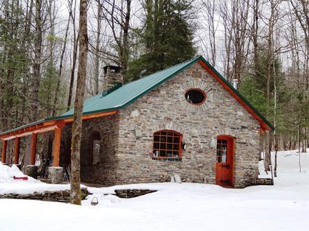 Stone cottage on 31 acres, Private, secluded and 6