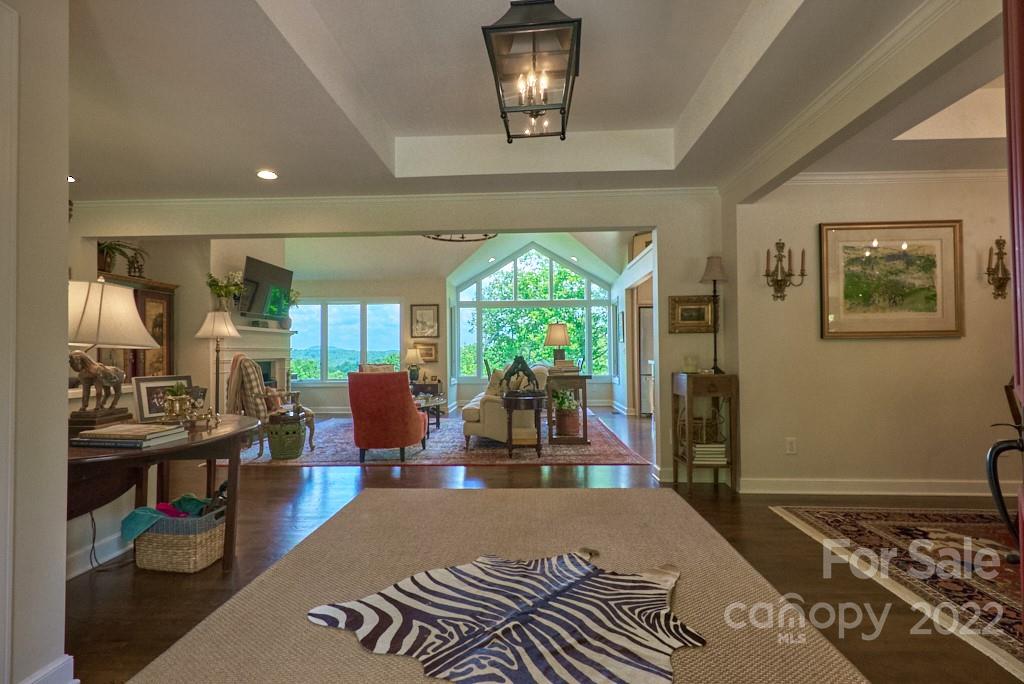 400 Ridgetop Road Tryon, NC 28782 - Photo 11 of 39 a living room with furniture and a large window