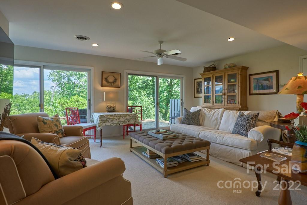 400 Ridgetop Road Tryon, NC 28782 - Photo 30 of 39 a living room with furniture and a large window