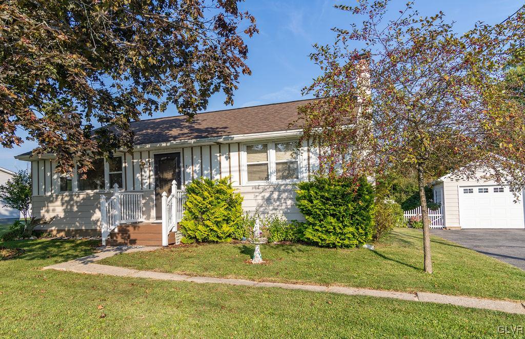 574 Bangor Road Easton, PA 18040 - Photo 1 of 39 a front view of a house with a yard