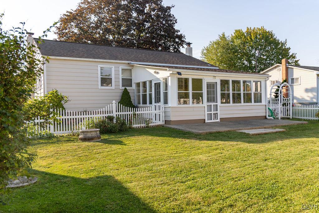 574 Bangor Road Easton, PA 18040 - Photo 2 of 39 a view of a house with swimming pool and porch with furniture
