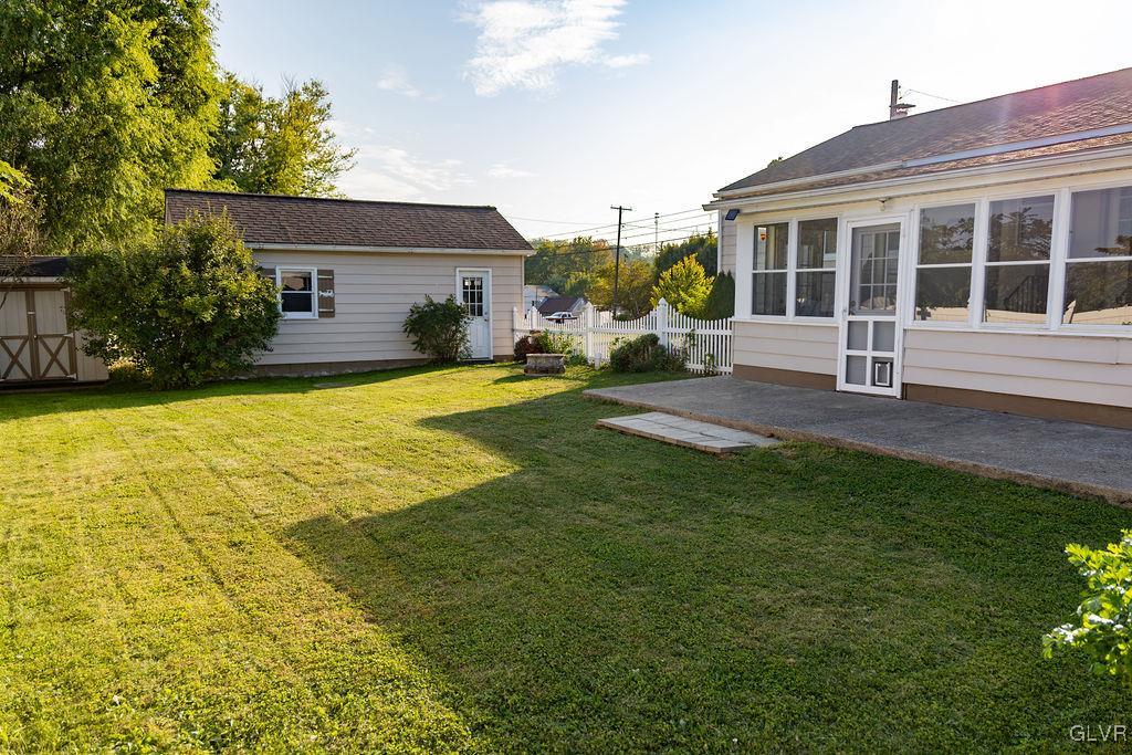 574 Bangor Road Easton, PA 18040 - Photo 38 of 39 a view of a house with backyard and sitting area