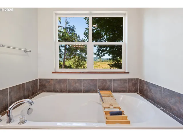 a view of small space with racks on the wall