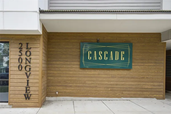 a sign that is on the side of a building