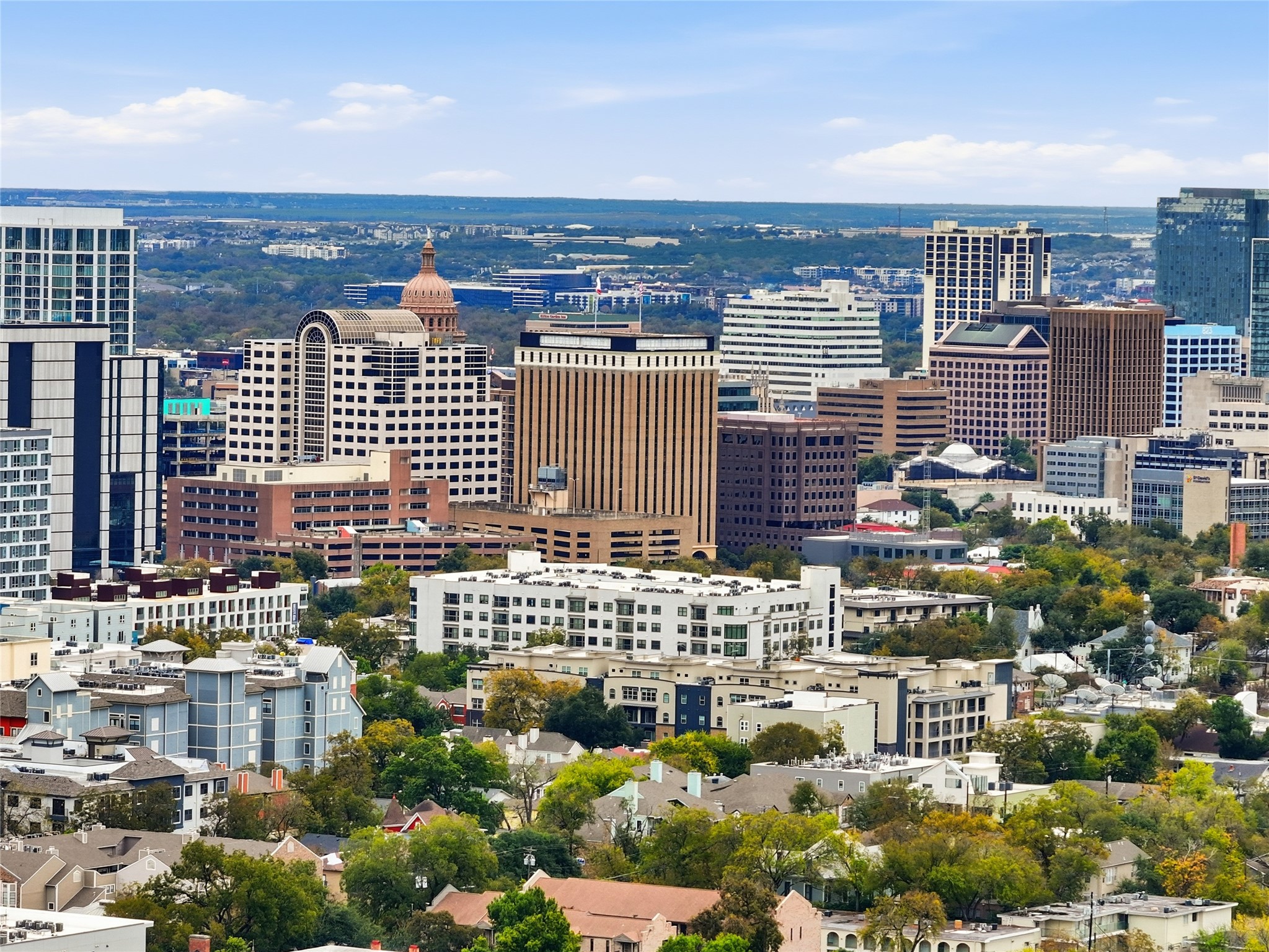 2500 Longview Street, Unit 219 Austin, TX 78705 - Photo 38 of 40 a view of a city with tall buildings
