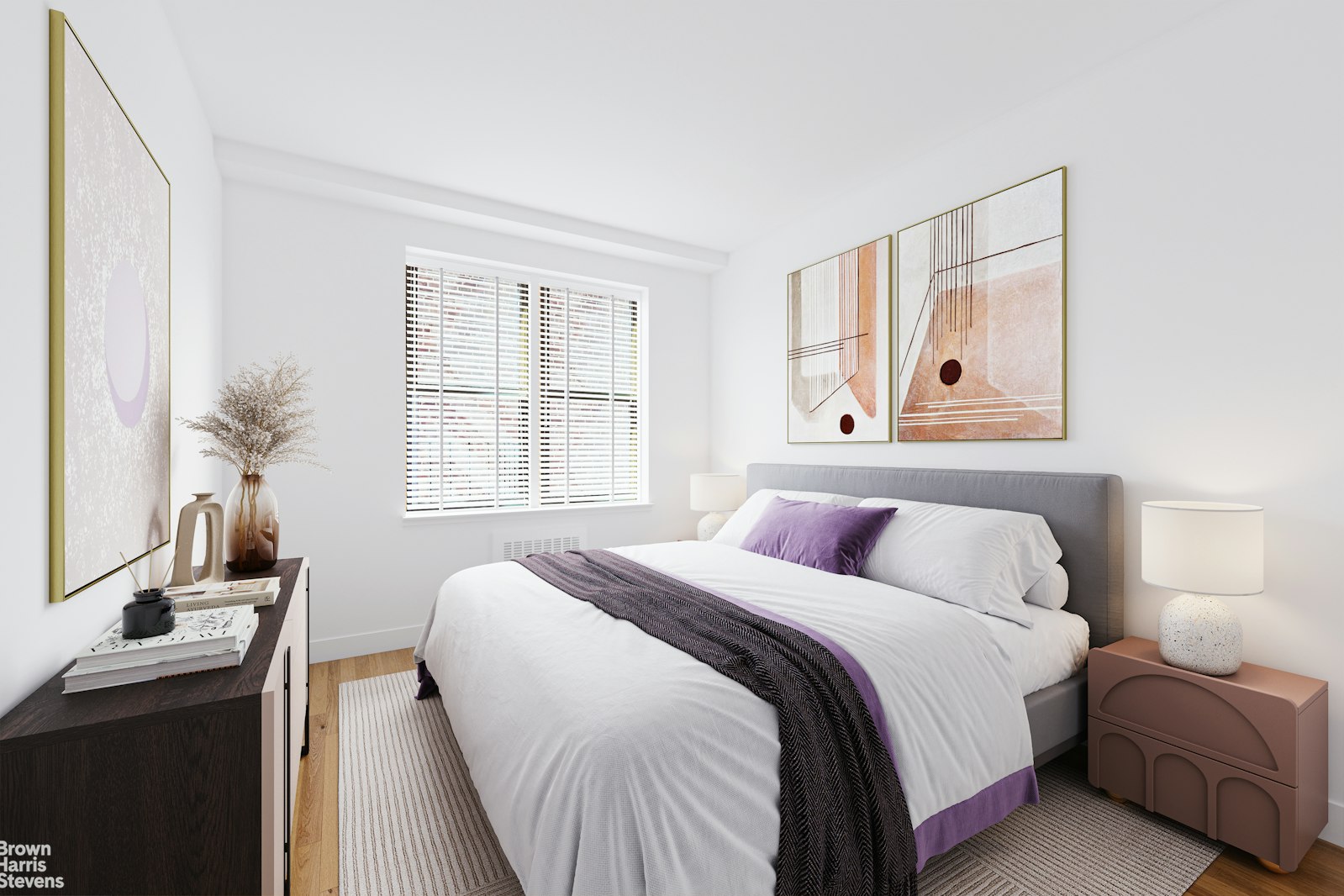 3840 Greystone Avenue, Unit 5L Bronx, NY 10463 - Photo 32 of 41 a bedroom with a bed and wooden floor