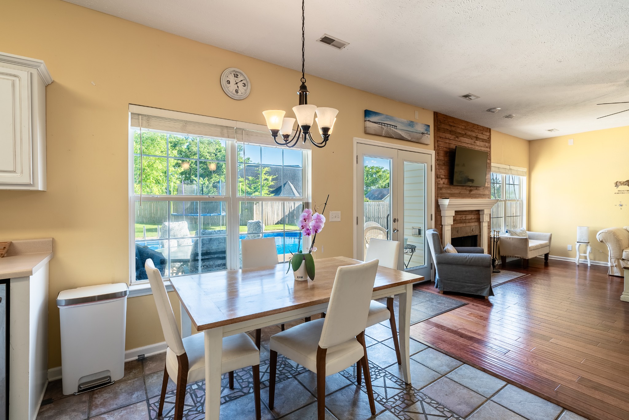 1707 Ginger Way Spring Hill, TN 37174 - Photo 17 of 39 a view of a dining room with furniture window and wooden floor
