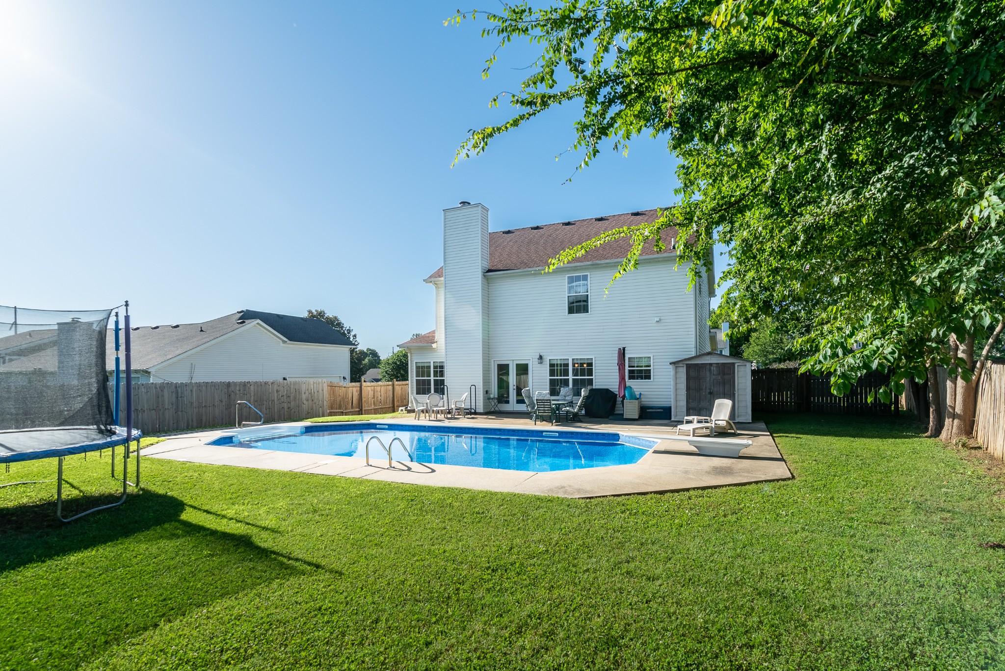 1707 Ginger Way Spring Hill, TN 37174 - Photo 37 of 39 a view of a swimming pool with a patio
