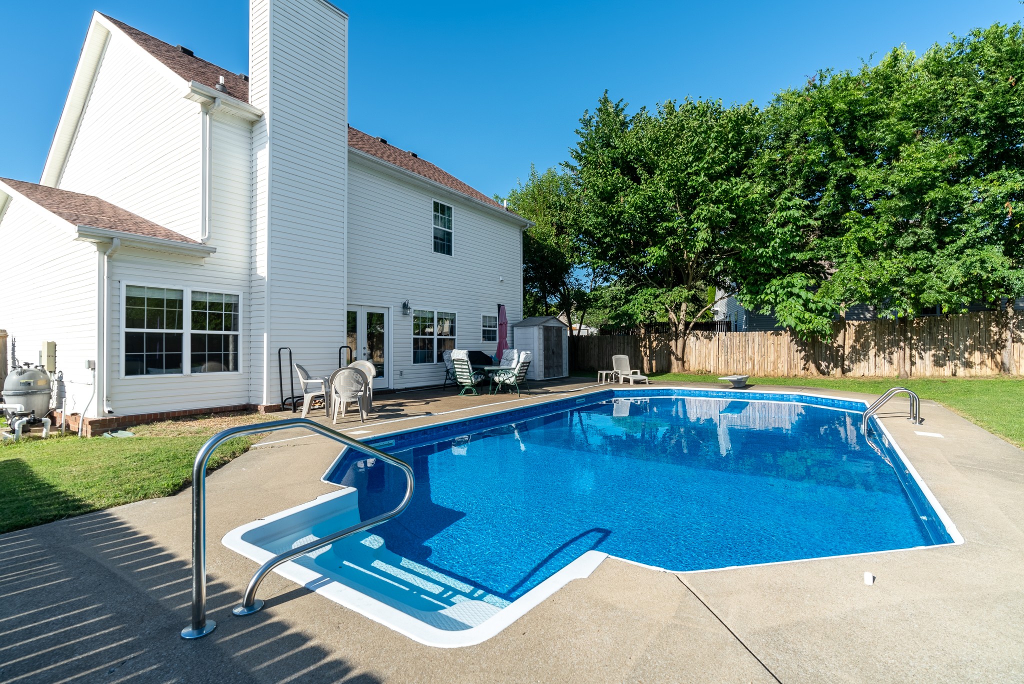 1707 Ginger Way Spring Hill, TN 37174 - Photo 39 of 39 a view of a swimming pool with a patio