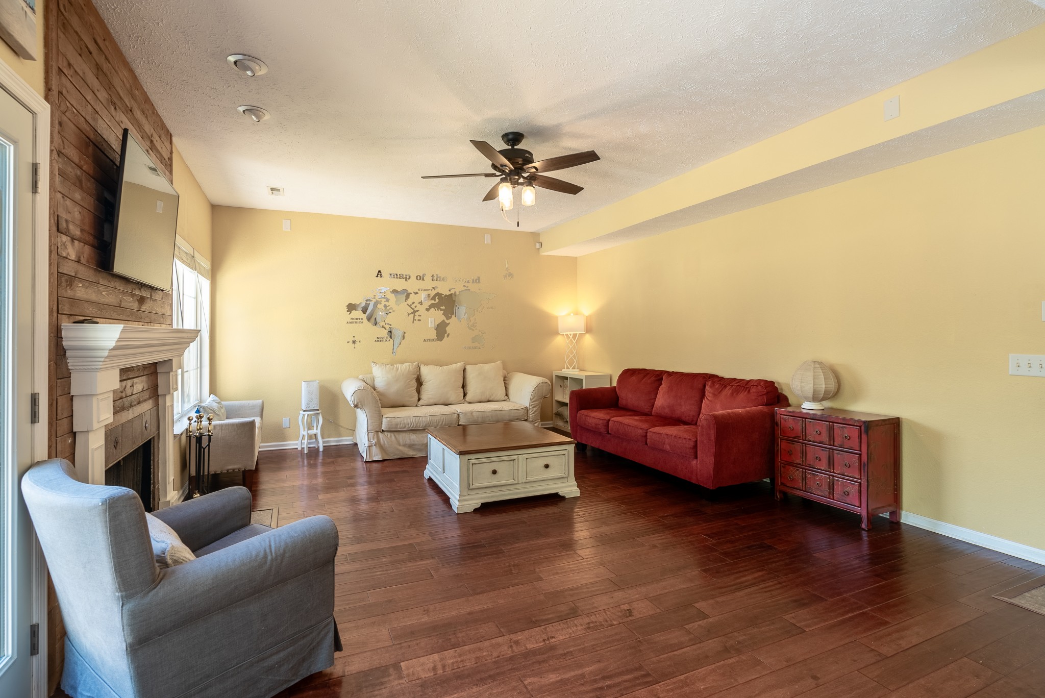 1707 Ginger Way Spring Hill, TN 37174 - Photo 9 of 39 a living room with furniture and a fireplace