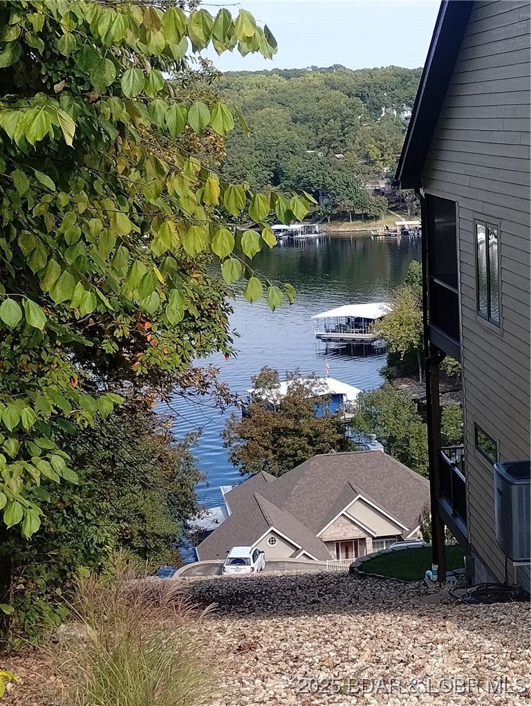 Lot 49 South Beacon Ridge Lake Ozark, MO 65049 - Photo 3 of 28 Lake view from right border of subject lot prior t