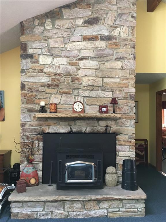25 Crystal Lane Cumberland Center, ME 04021 - Photo 6 of 14 Field Stone Fireplace in Livingroom