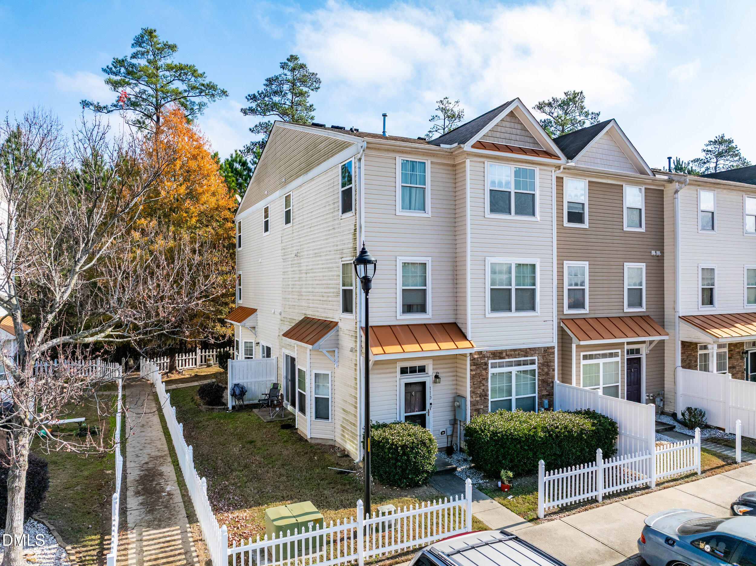 11710 Coppergate Drive, Unit 111 Raleigh, NC 27614 - Photo 27 of 31 a front view of a house with a garden