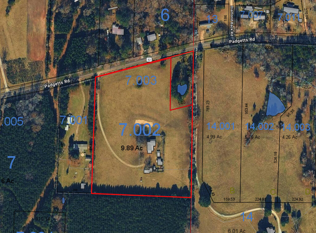 205 Padgetts Road Seale, AL 36875 - Photo 3 of 55 Tax Record Borders 2 Parcels