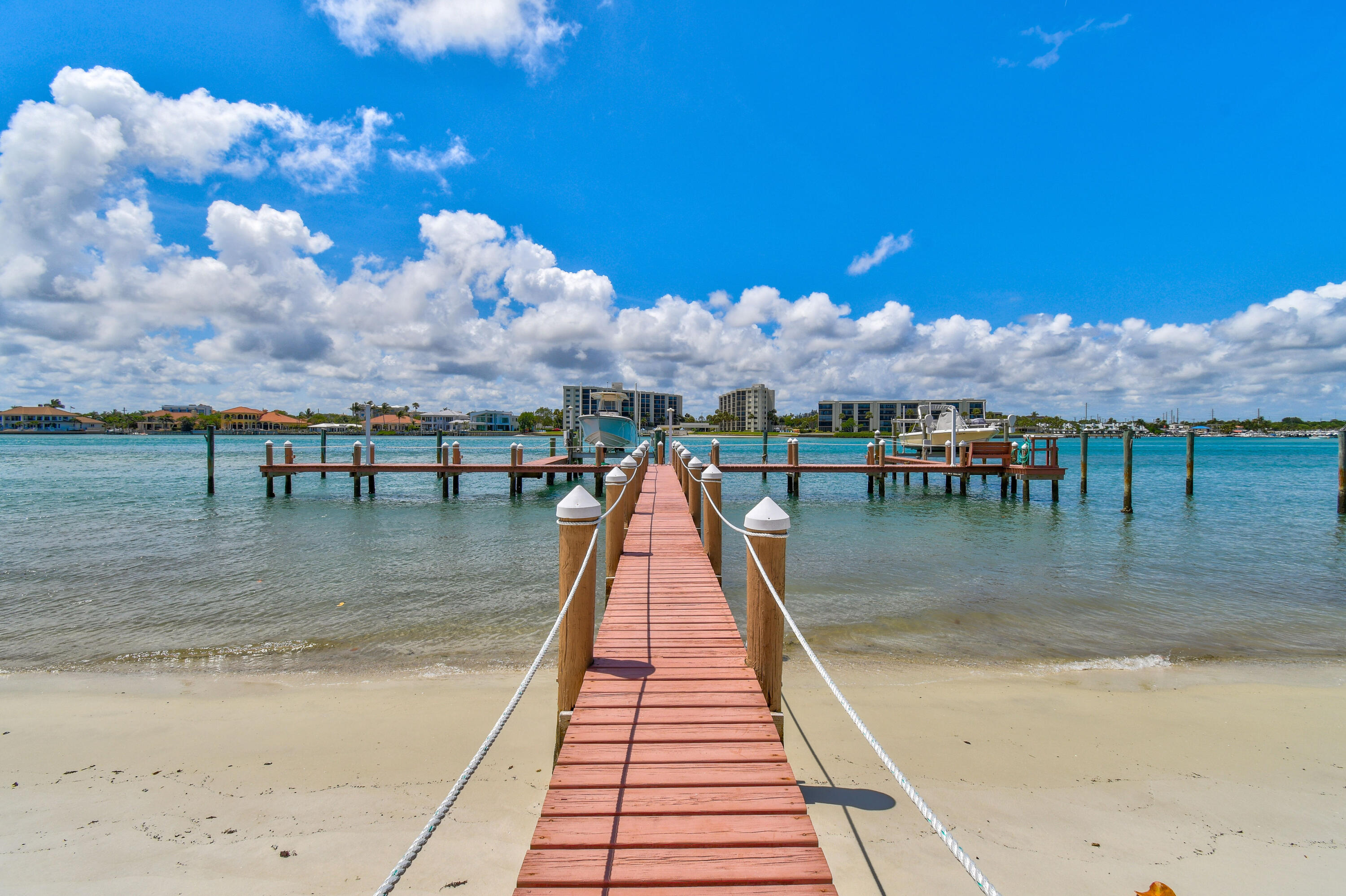 19850 South Beach Road, Unit 5A Jupiter, FL 33469 - Photo 67 of 78 a view of a lake with a yard