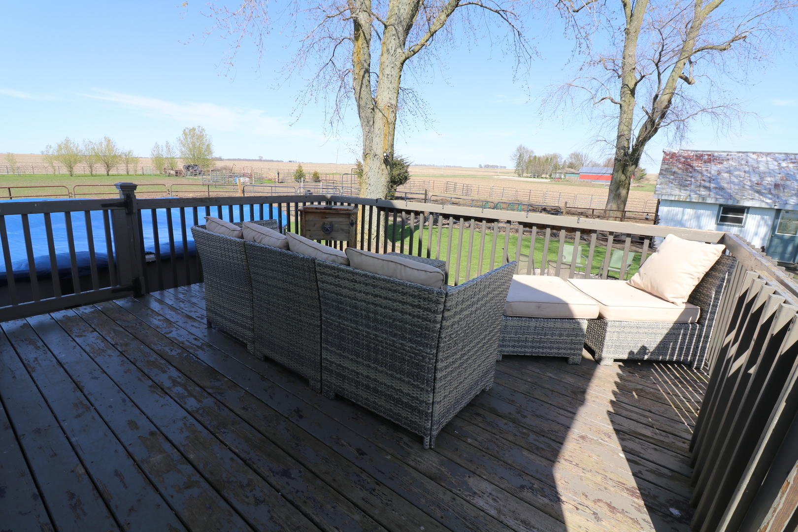 10942 Meridian Road Beason, IL 62512 - Photo 4 of 21 a view of a roof deck with patio