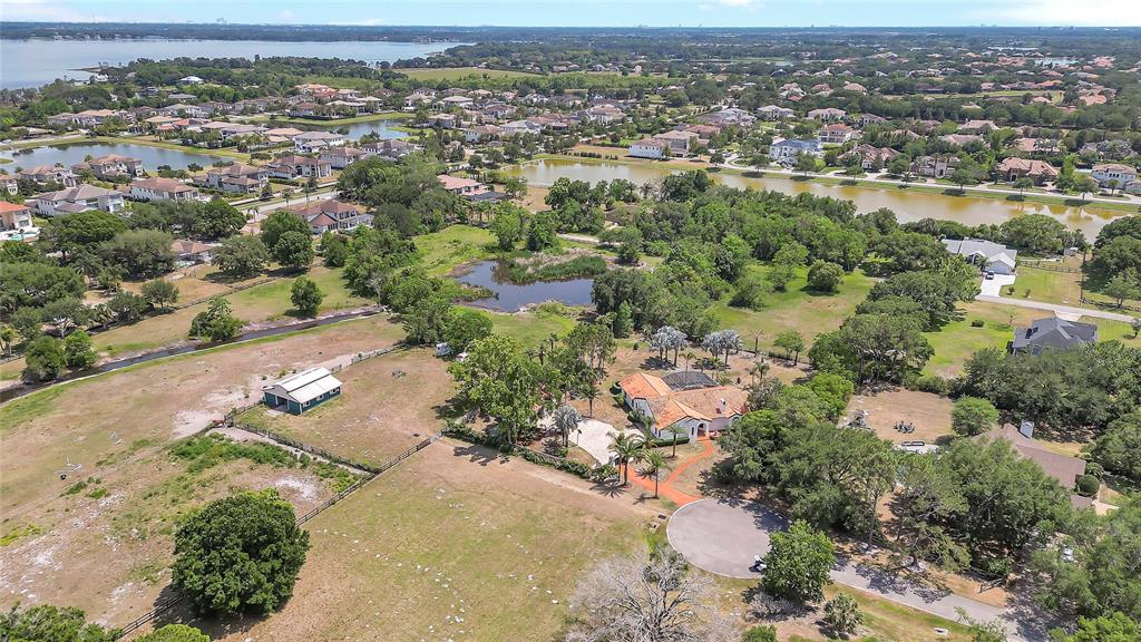 13124 Filly Court Windermere, FL 34786 - Photo 45 of 50 an aerial view of residential houses with outdoor space and trees