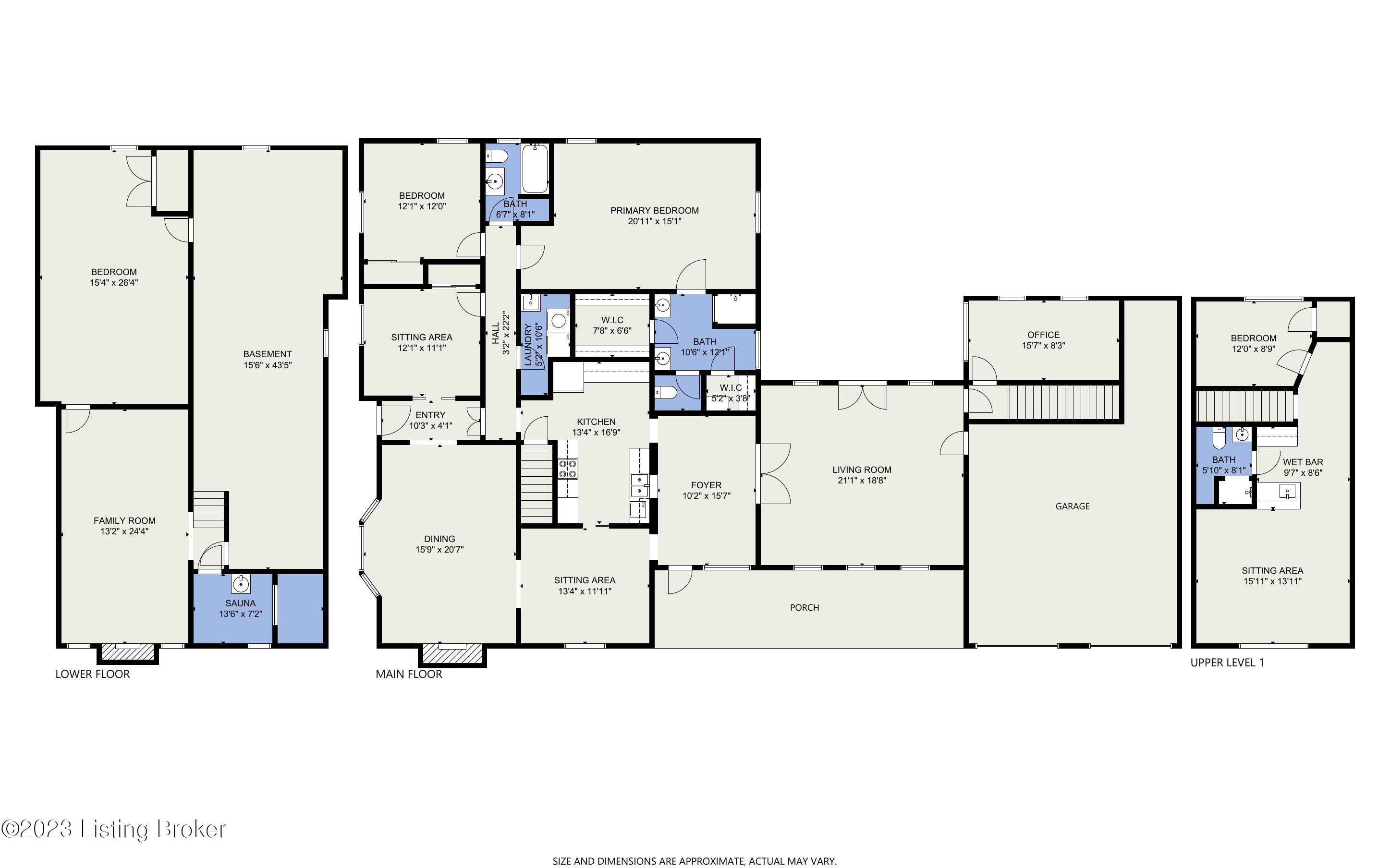 214 Woodcleft Road Louisville, KY 40222 - Photo 69 of 69 Floor Plan