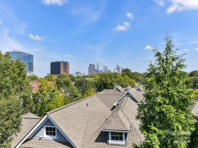 a view of balcony with furniture