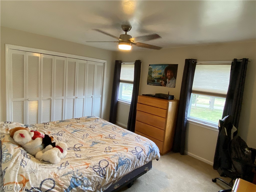 3444 Niles Carver Road Mineral Ridge, OH 44440 - Photo 18 of 29 Bedroom #2, large and with lots closet space