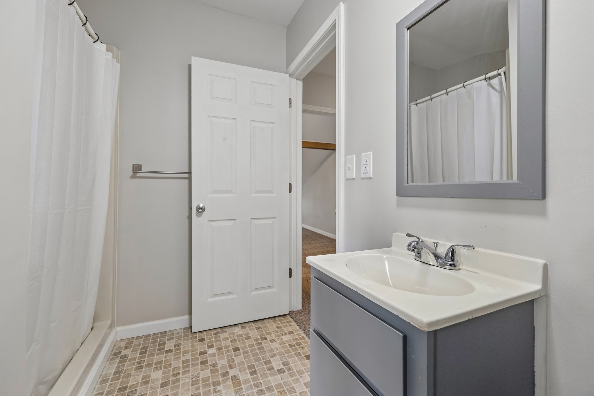 121 Hannah Road Summertown, TN 38483 - Photo 30 of 52 a bathroom with a sink and a mirror
