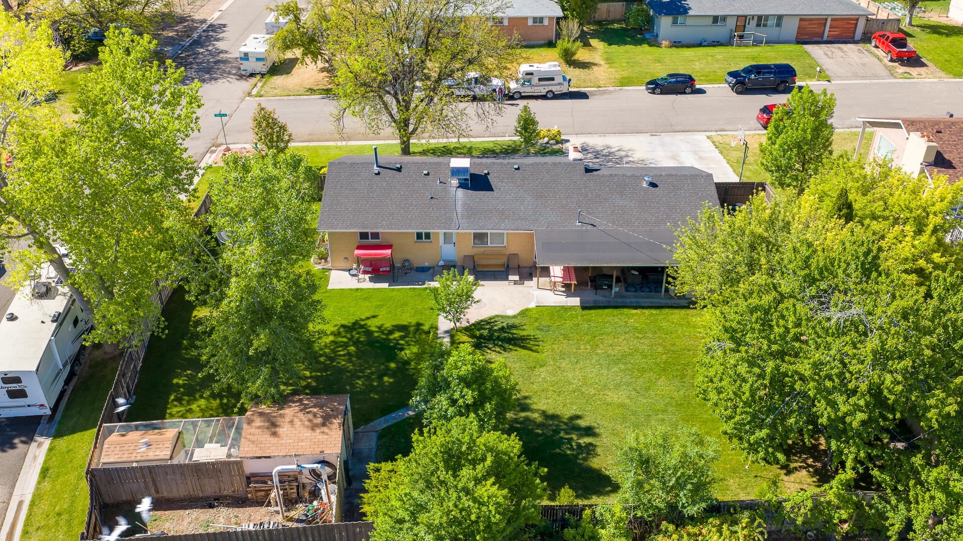 2118 Saguaro Road Grand Junction, CO 81507 - Photo 40 of 42 an aerial view of multiple houses with yard