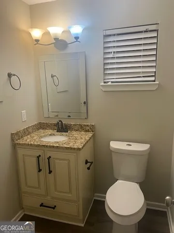 a view of a bathroom with shower