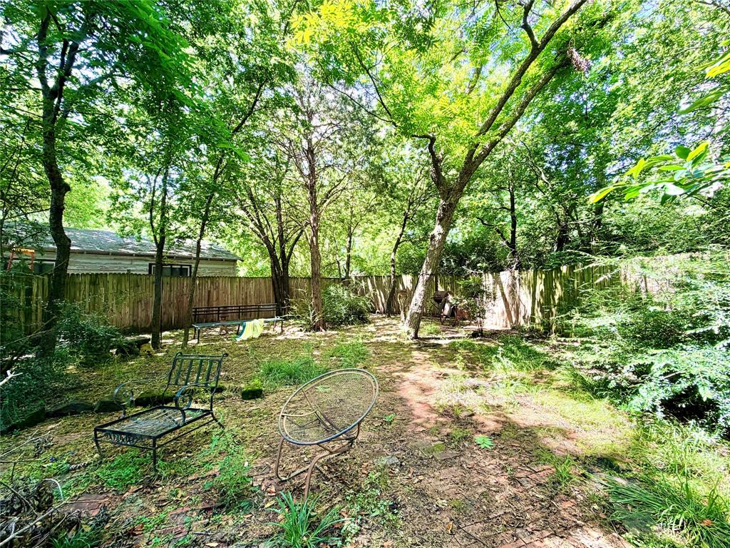 919 Denton Street Denton, TX 76201 - Photo 19 of 19 a view of backyard with green space